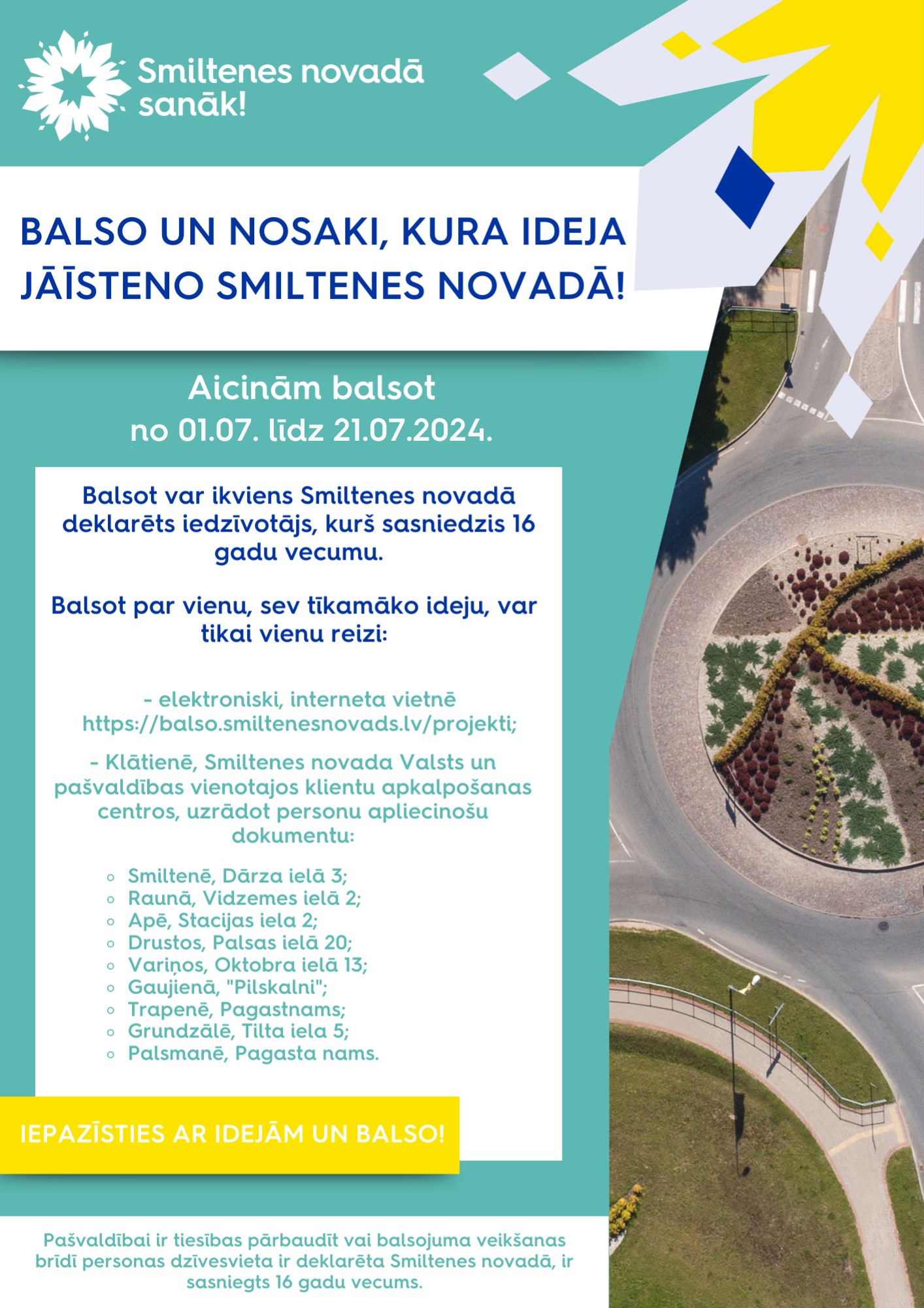 Aicinājums balsot 2024